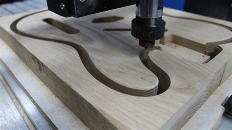 cnc machine cutting a guitar body|cnc router for guitar making.